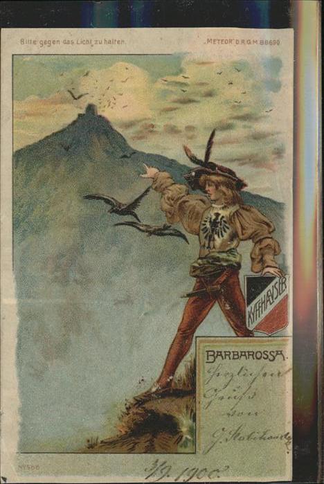 METEOR Hold to Light Nr. 566 Barbarossa Kyffhäuser