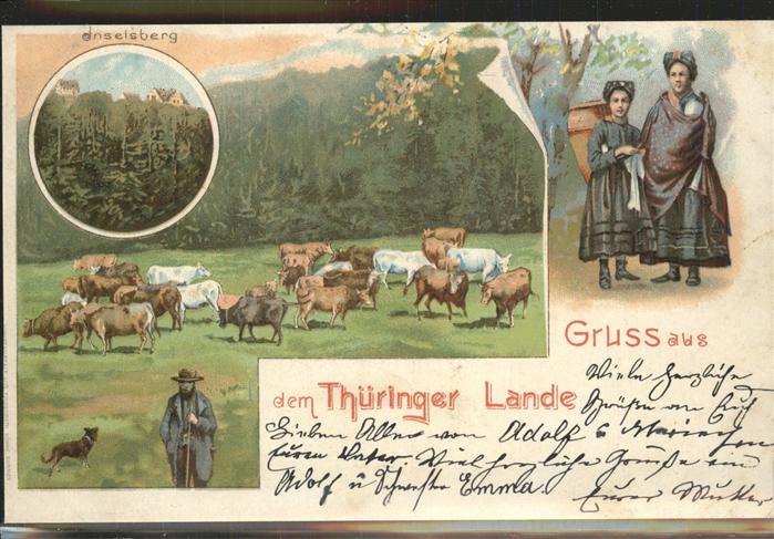 Hirte Thüringer Lande Inselsberg Trachten