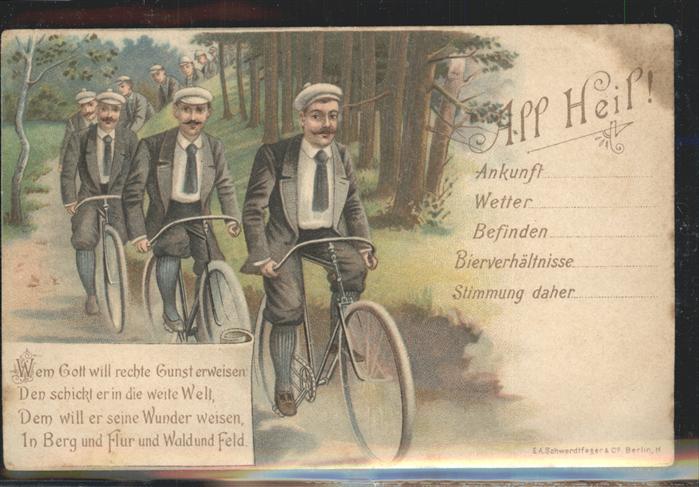 Fahrrad Bicycle Bicyclette Velo Bicicletta Bicicleta-- App Heil