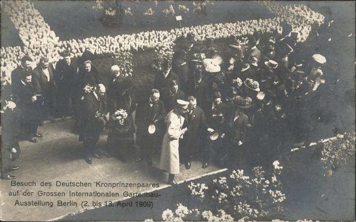 Gartenbauaustellung Berlin Kronprinzpaar