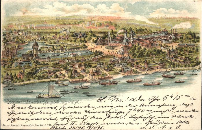 Ausstellung Gewerbe Berlin 1896