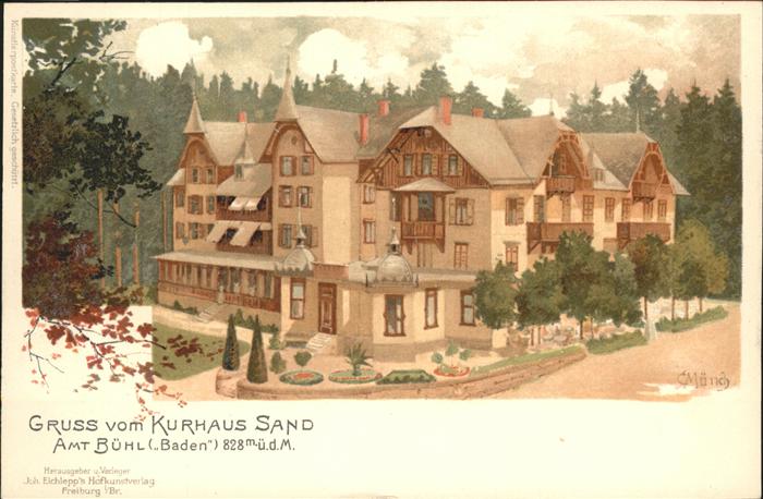 Muench C. Kurhaus Sand Amt Bühl Baden