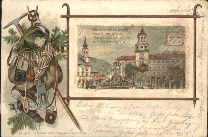 Wandern Salzburg Residenzplatz