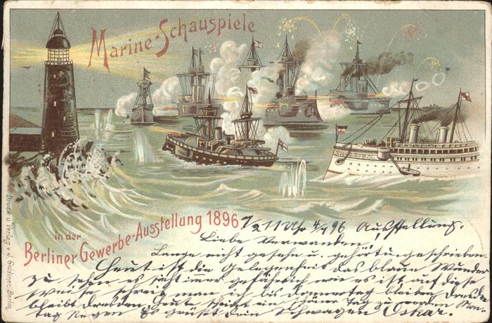 Marine Schauspiele Berlin Gewerbe-Ausstellung