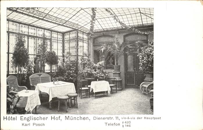 Muenchen Hotel Englischer Hof