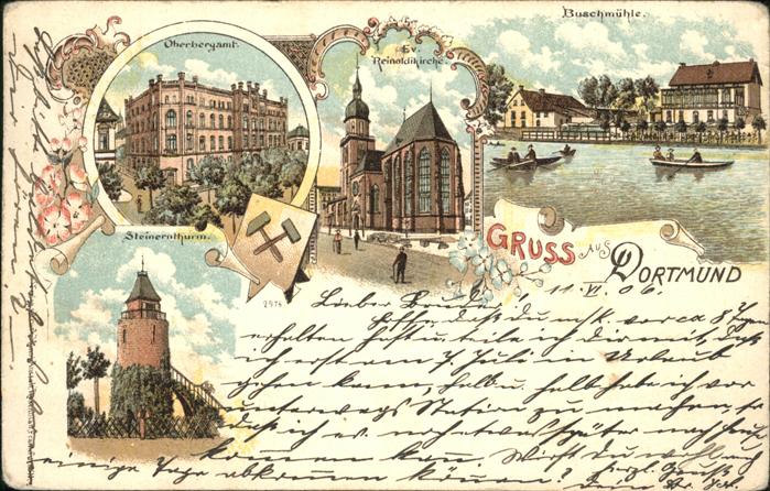 Dortmund Buschmühle Oberbergamt Steinerathurm