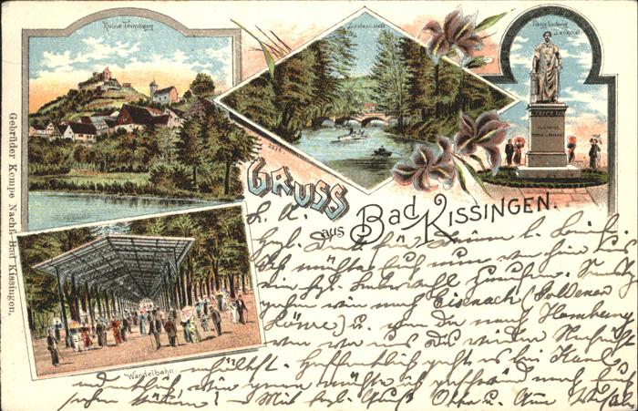 Bad Kissingen Wandelhalle Ruine Trimberg