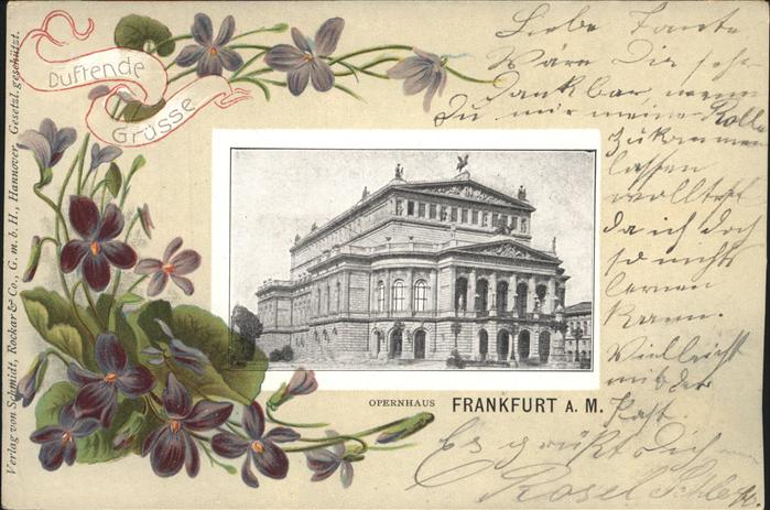 Frankfurt Main Opernhaus