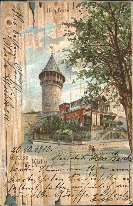 Koeln Rhein Ulrepforte