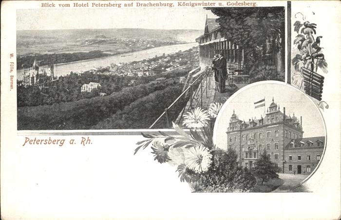 Petersberg Pfalz Hotel Petersberg Drachenburg Godesberg
