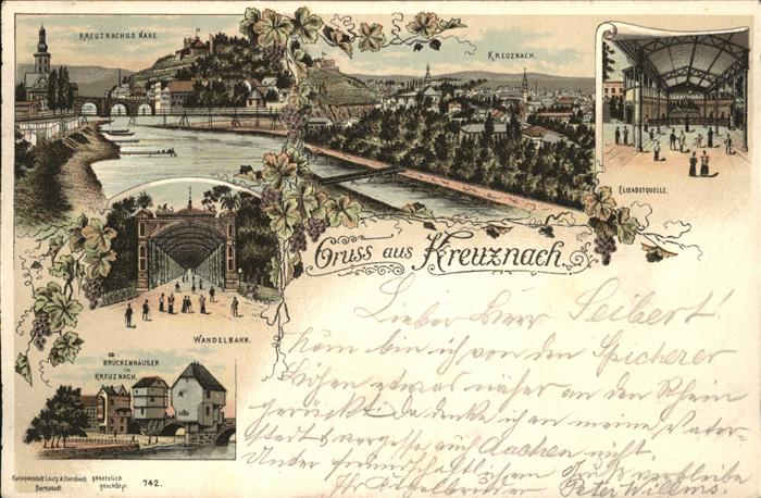 Bad Kreuznach Wandelhalle Brückenhäuser