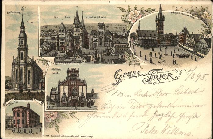 Trier Marktpolatz Liebfrauenkirche Mathias Ki