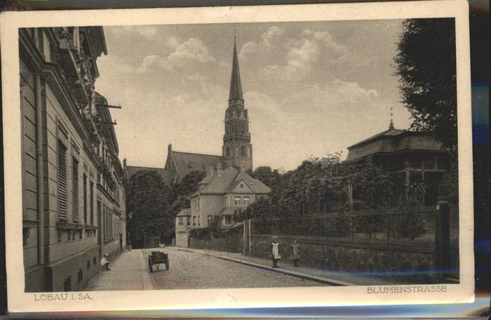 Loebau Sachsen Blumenstrasse Kinder