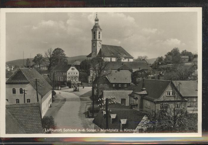 Schland Spree Marktplatz Kirche