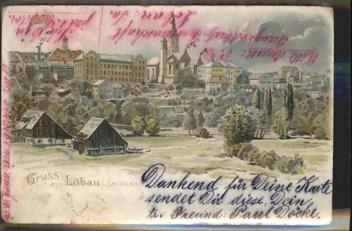 Loebau Sachsen Stadt