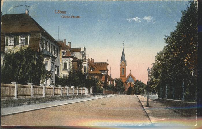 Loebau Sachsen Göthe Str.
