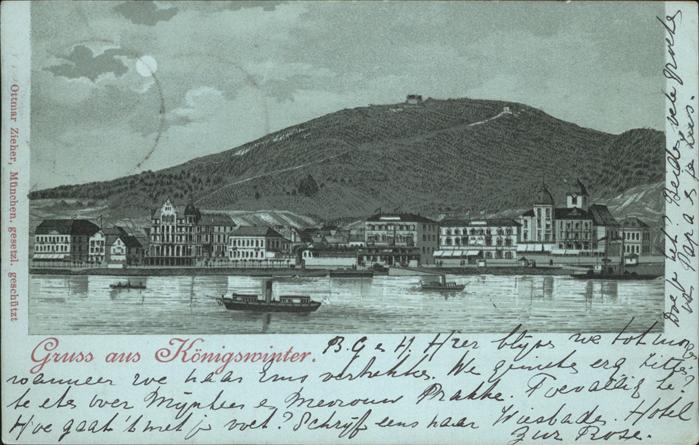 Koenigswinter Dampfschiff