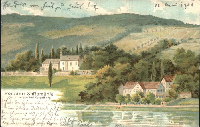 Heidelberg Neckar Pension Stifstmühle Ziegelhausen