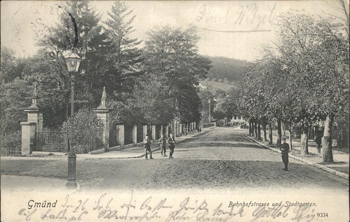 Gmuend Bodenseekreis Bahnofstr. Stadtgarten