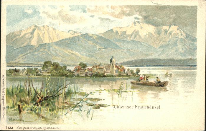Chiemsee Bayern Fraueninsel