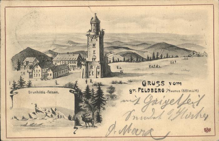 Feldberg Taunus Brunhildis Felsen