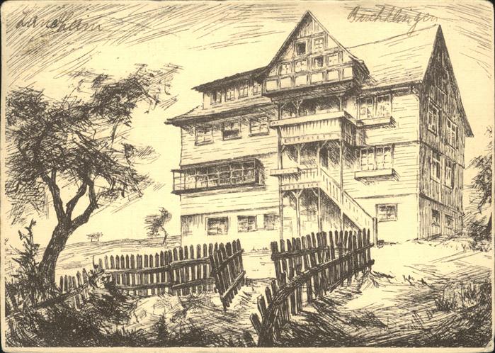 Buchklingen Odenwald Julius Busch Heim Elisabethschulle Land
