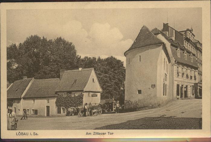 Loebau Sachsen Zittauer Tor