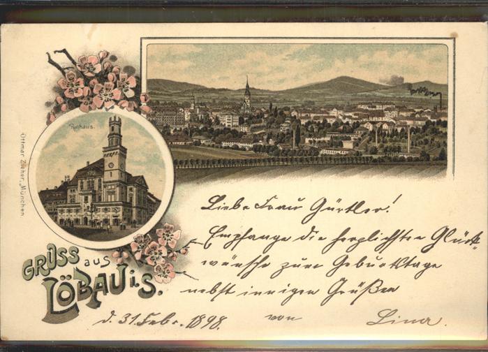 Loebau Sachsen Rathaus