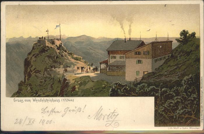 Wendelsteinhaus Fahne