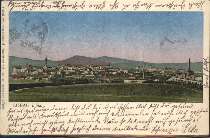 Loebau Sachsen Lunakarte Stadt Brücke