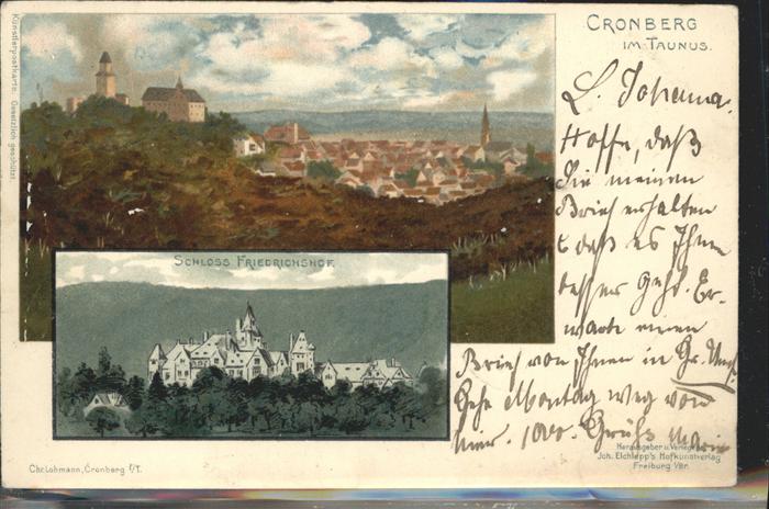 Kronberg Kronberg Taunus Cronberg Schloss Friedrichshof