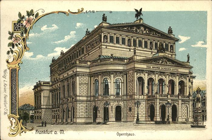 Frankfurt Main Opernhaus