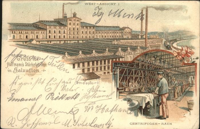 Bad Salzuflen Centrifugen Raum Stärkefabrik Eisenbahn