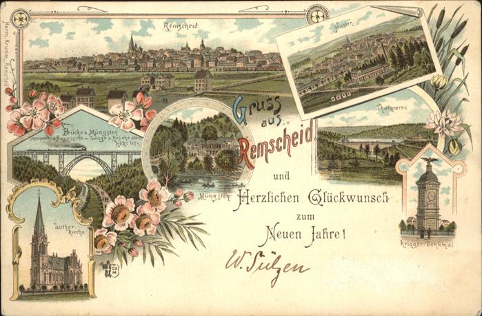 Remscheid Lutherkirche Krieger Denkmal