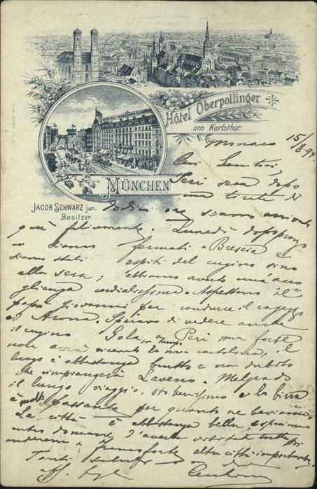 Muenchen Hotel Oberpollinger Karlsthor