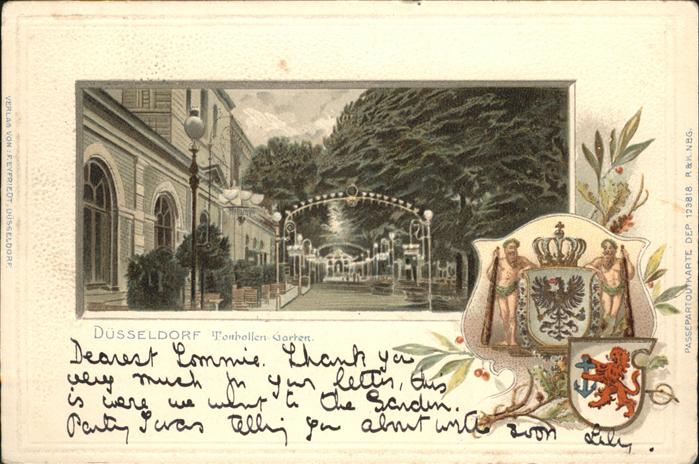 Duesseldorf Krone Tonhallen Garten