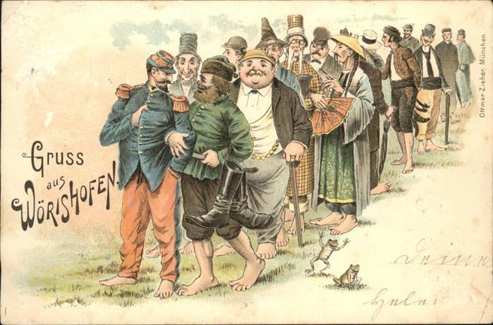 Woerishofen Wanderschaft Soldat Chinese