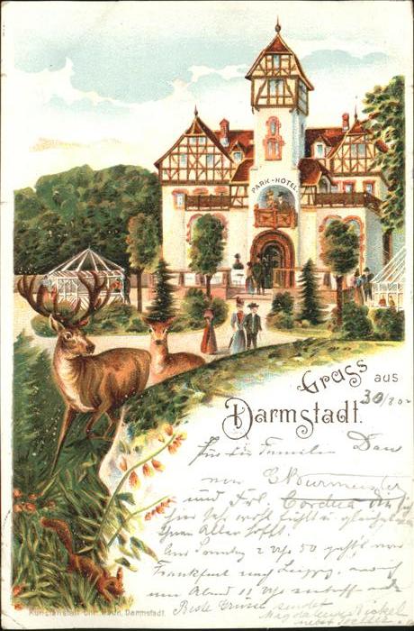 Darmstadt Hirsch Reh Parkhotel