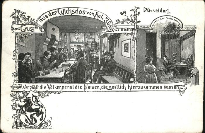 Duesseldorf Wichsdos v. Ant. Jüngermann Wappen
