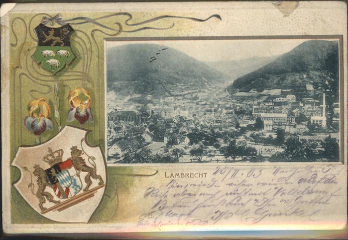 Wappenkarte Lambrecht