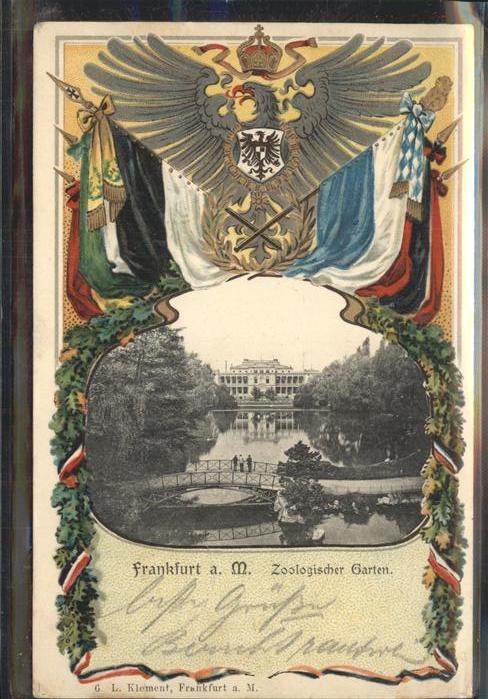 Frankfurt Main Wappen Zoologischer Garten