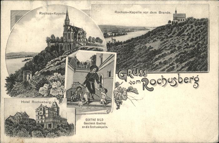 Bingen Rhein Rochus_Kapelle Hotel Rochusberg Goethe