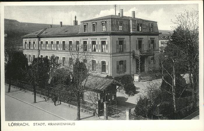 LoeRRACH Baden BW Staedtisches Krankenhaus