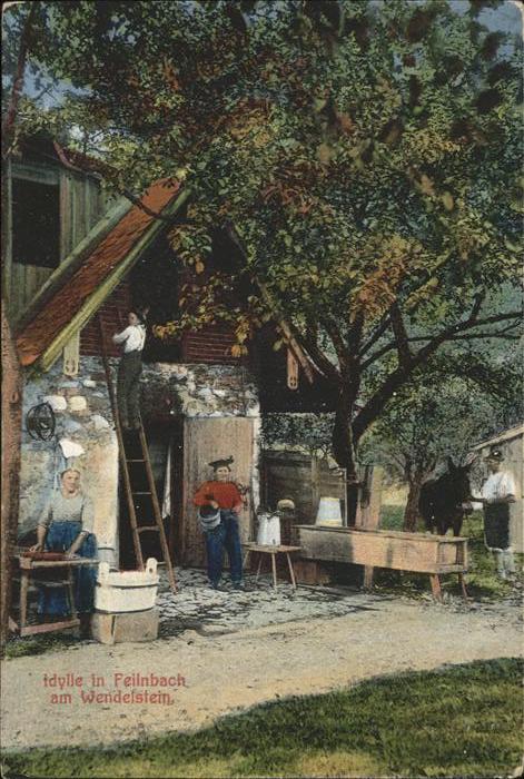 Bad Feilnbach Idylle in Feilnbach Esel Feldpost