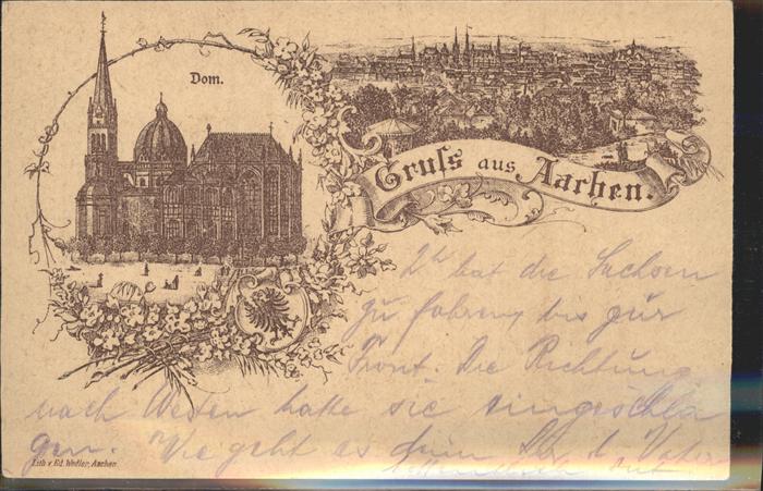Aachen Dom Feldpost