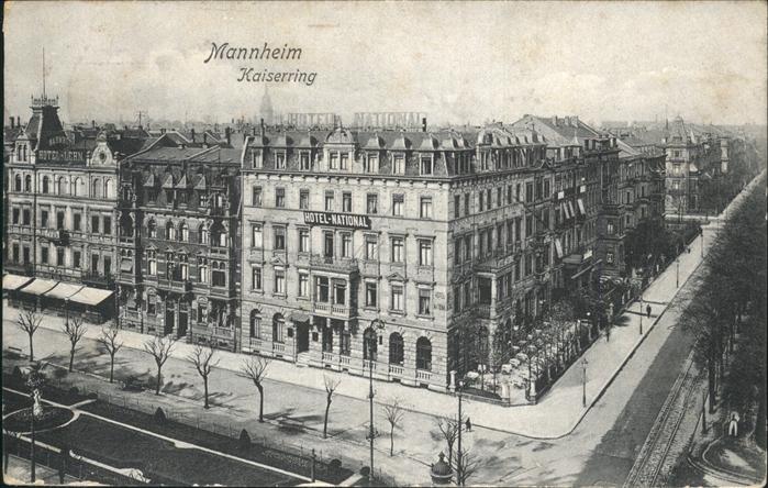 Mannheim Kaiserring Hotel National