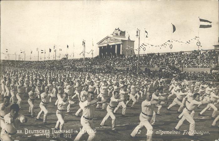 LEIPZIG Sachsen Deutsches Turnfest 1913
