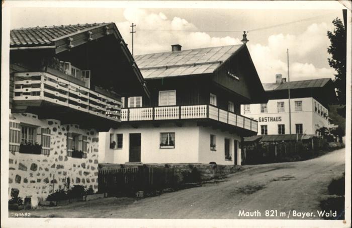 Mauth Niederbayern Ortspartie Gasthaus