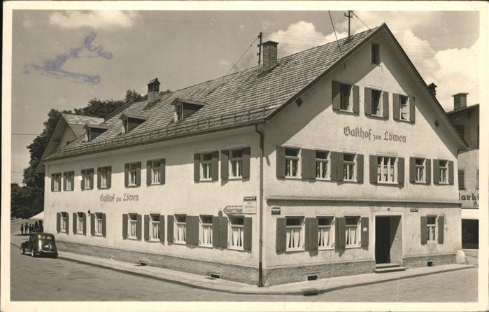 Sonthofen Oberallgaeu Gasthof zum Loewen