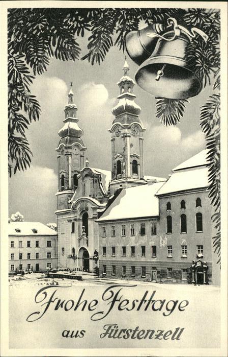 Fuerstenzell Klosterkirche Weihnachtskarte